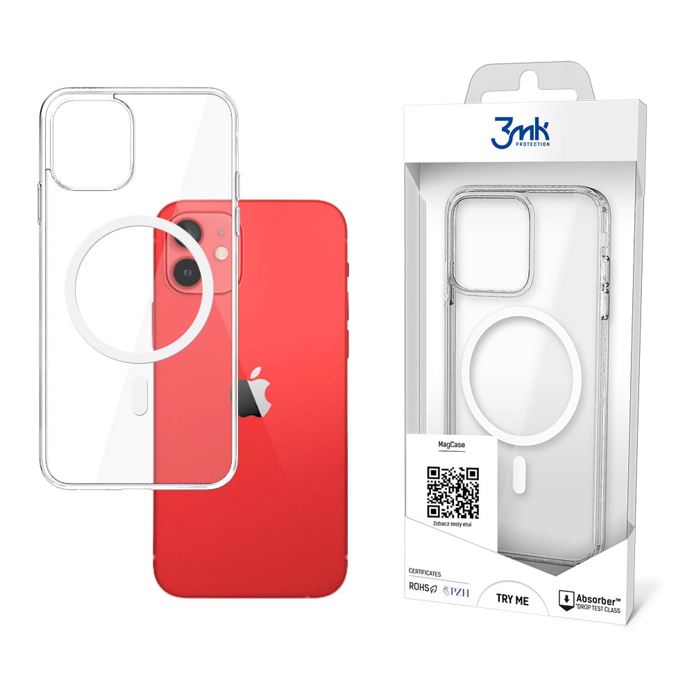 Θήκη Σιλικόνης 3MK MagCase Apple iPhone 12 mini Διάφανο