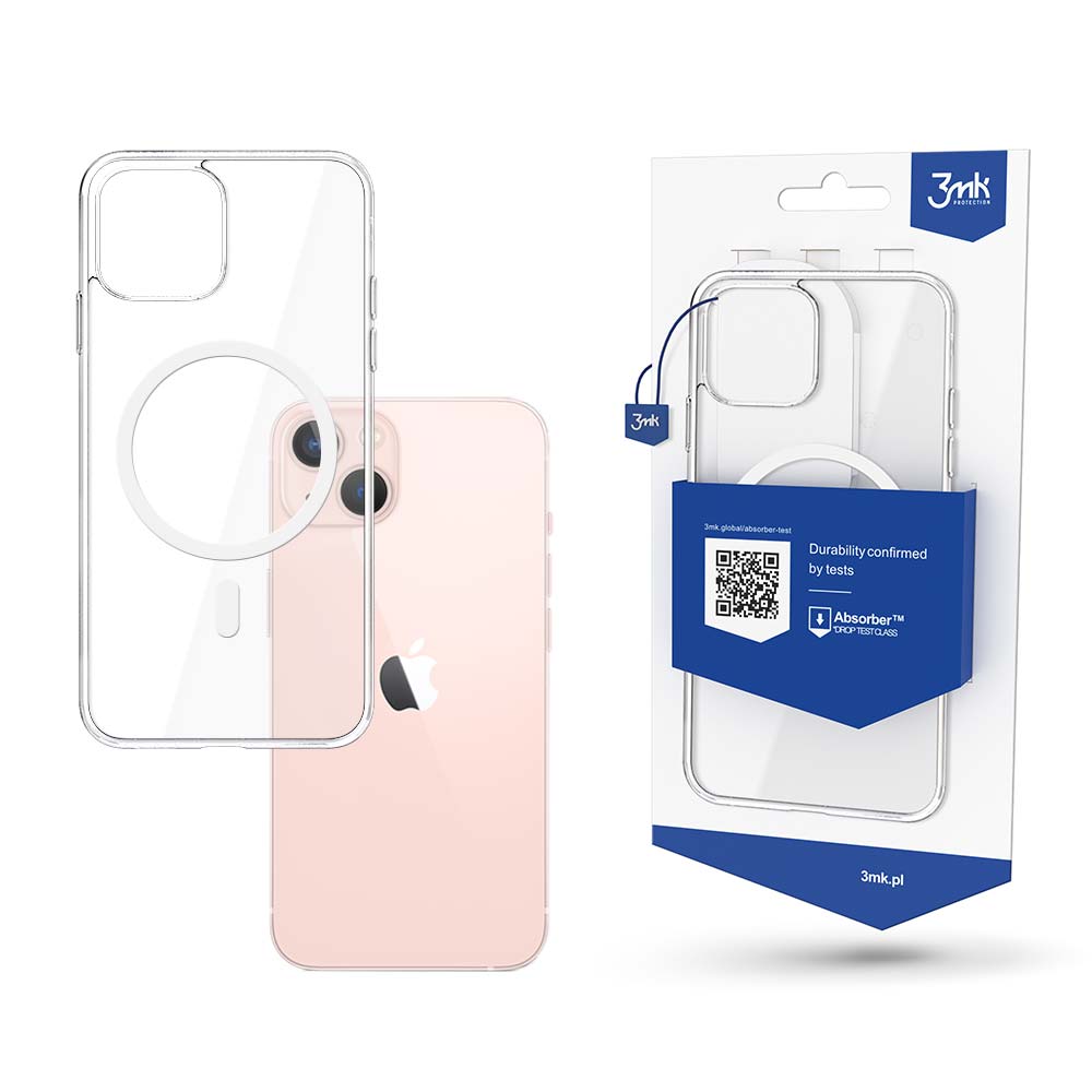 Θήκη Σιλικόνης 3MK MagCase Apple iPhone 14 Διάφανο