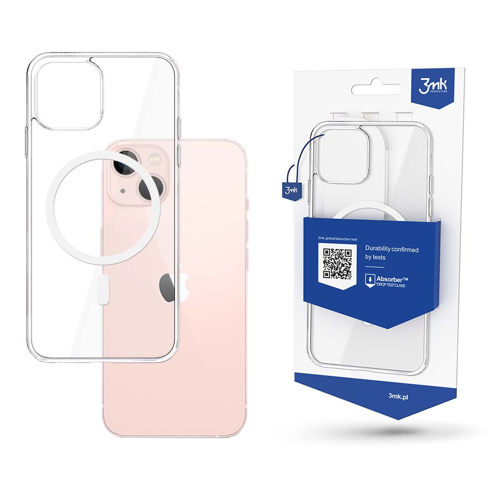 Θήκη Σιλικόνης 3MK MagCase Apple iPhone 14 Plus Διάφανο