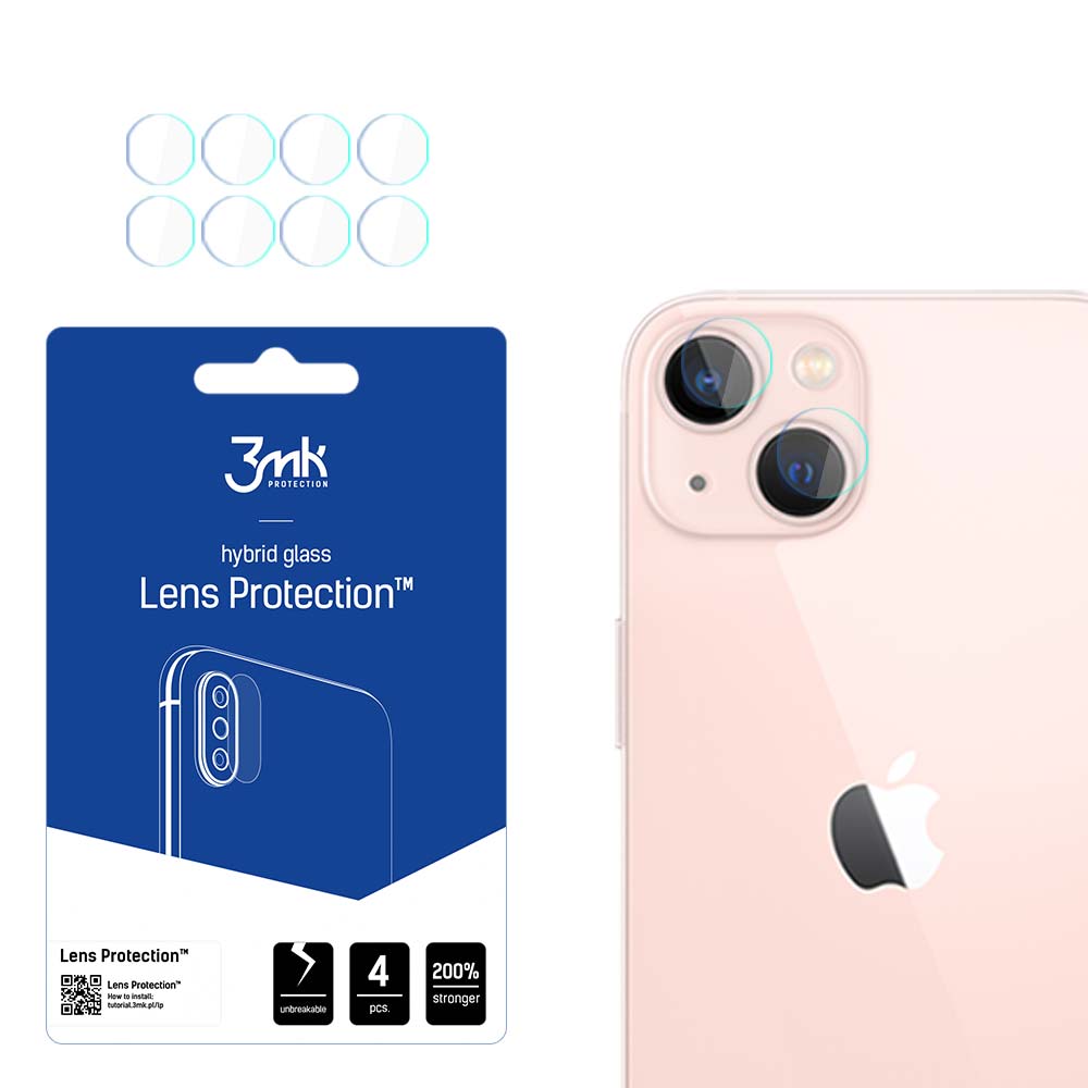 3MK FG Camera Lens Flexible Glass Film Prοtector 7H Apple (4τμ) iPhone 14