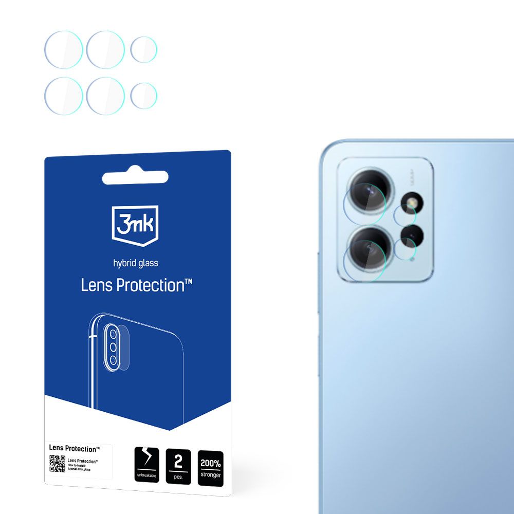 3MK FG Camera Lens Flexible Glass Film Prοtector 7H Xiaomi (4τμ) Redmi 12 4G / Redmi 12 5G
