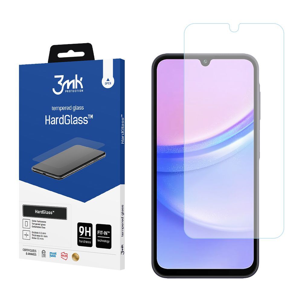Προστατευτικό Οθόνης 3mk HardGlass Samsung Galaxy A15 4G / Galaxy A15 5G