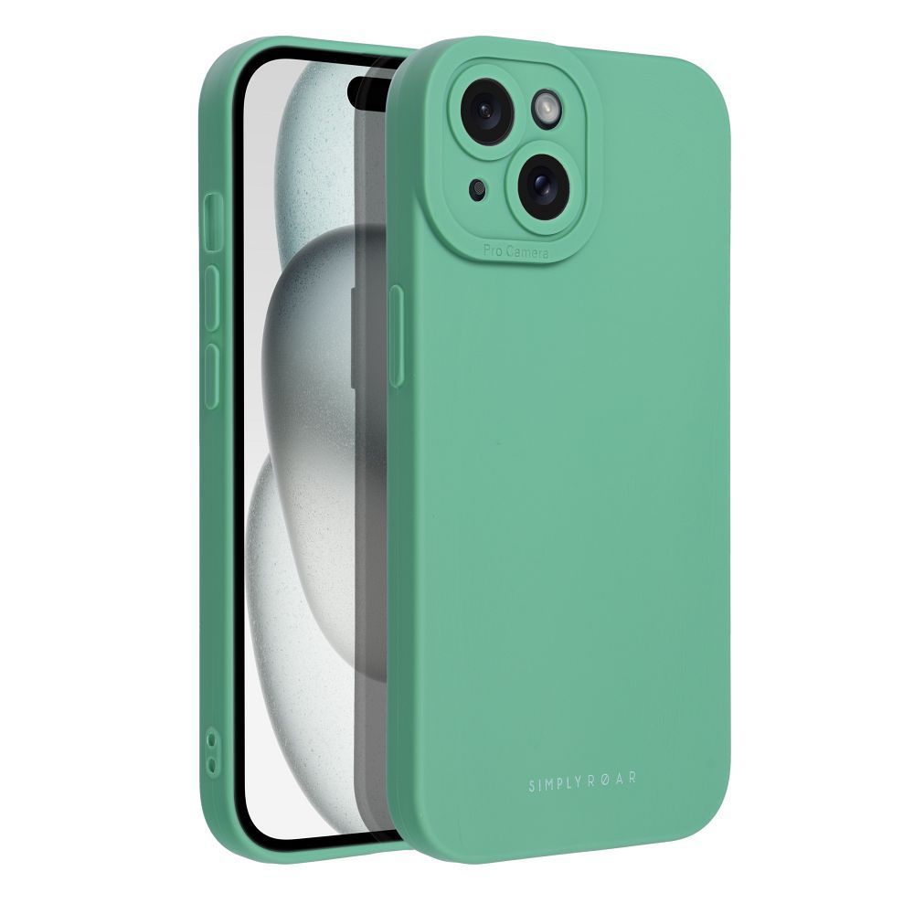 Θήκη Σιλικόνης Roar Luna Apple iPhone 15 Πράσινο