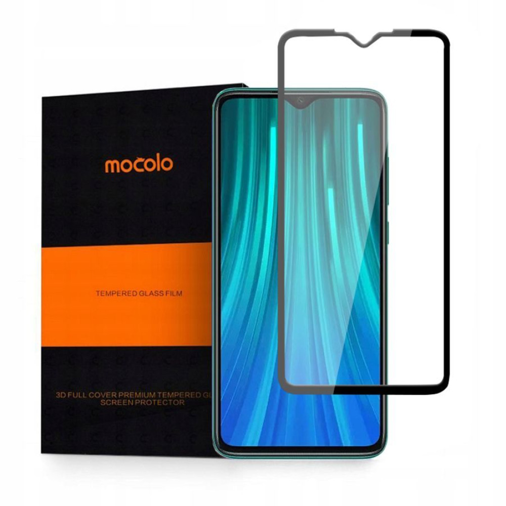 Full Glue 9H Tempered Glass Mocolo TG+ Xiaomi Redmi Note 8 Pro Μαύρο