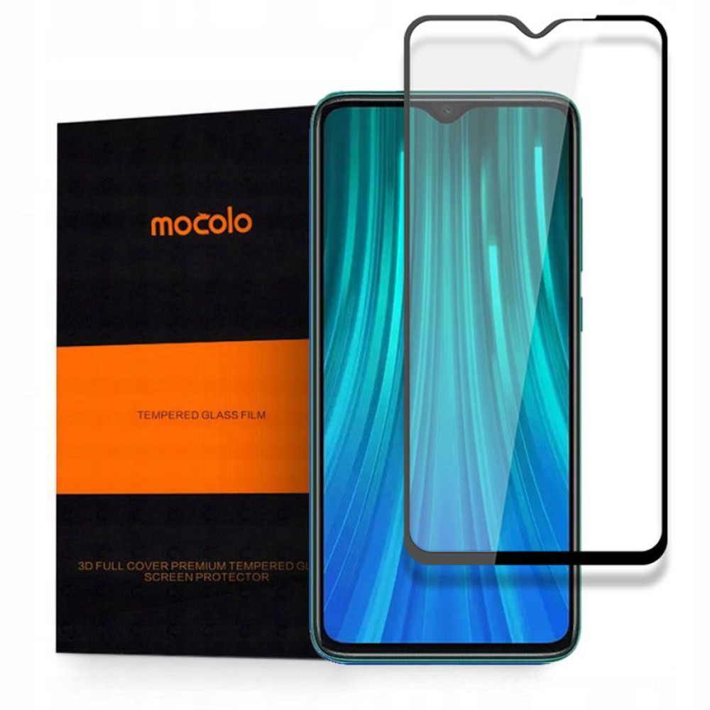 Full Glue 9H Tempered Glass Mocolo TG+ Xiaomi Redmi Note 8T Μαύρο