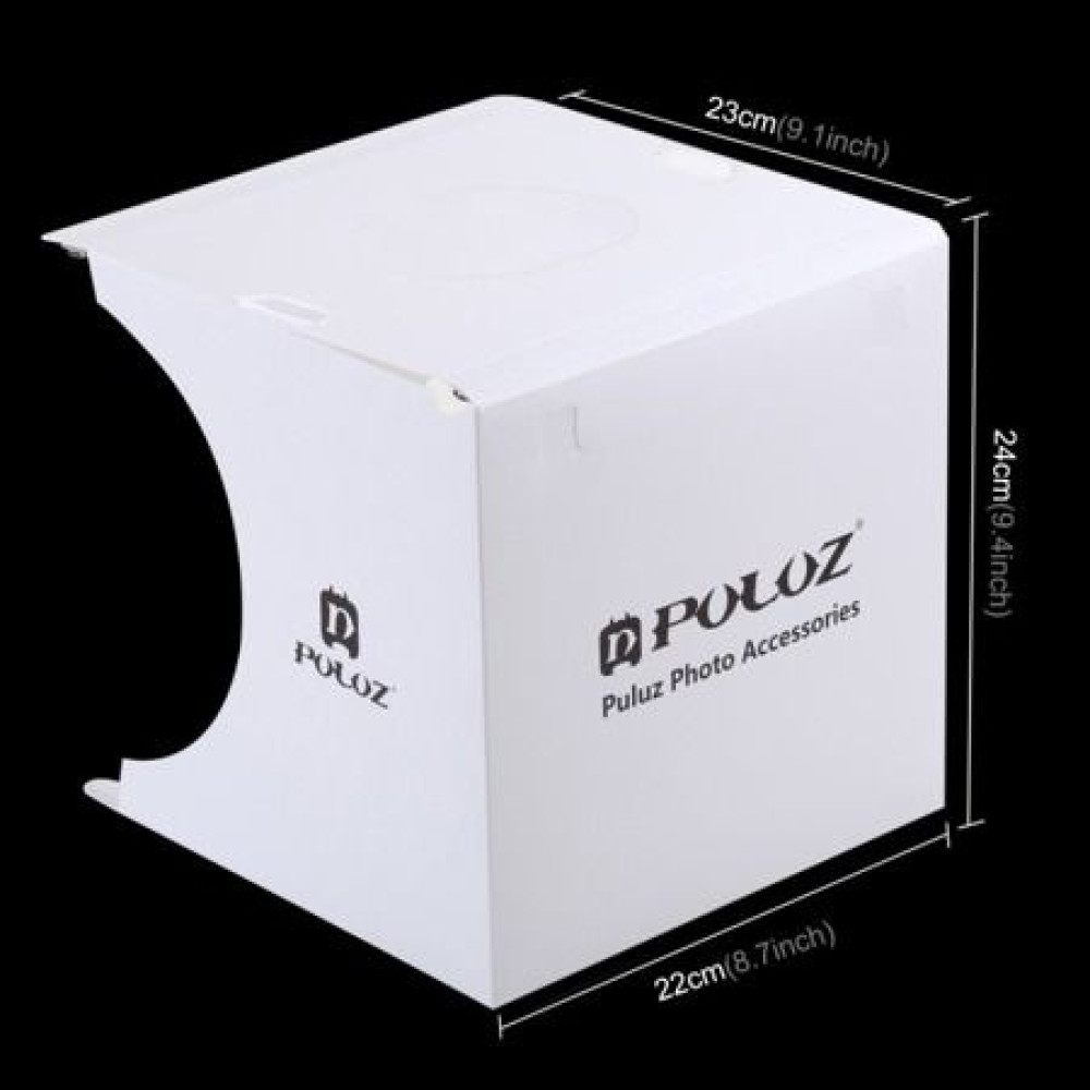 Puluz Φωτογραφικό Στούντιο Προϊόντων με LED Φωτισμό 20x20x20cm