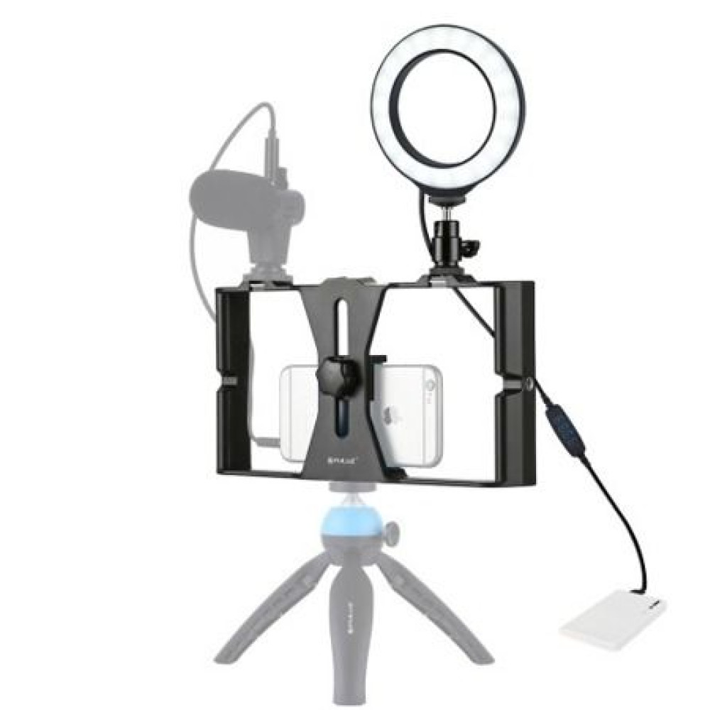 Ring light Led Vlogging Live for Smartphone 4,6 inches