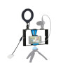 Ring light Led Vlogging Live for Smartphone 4,6 inches