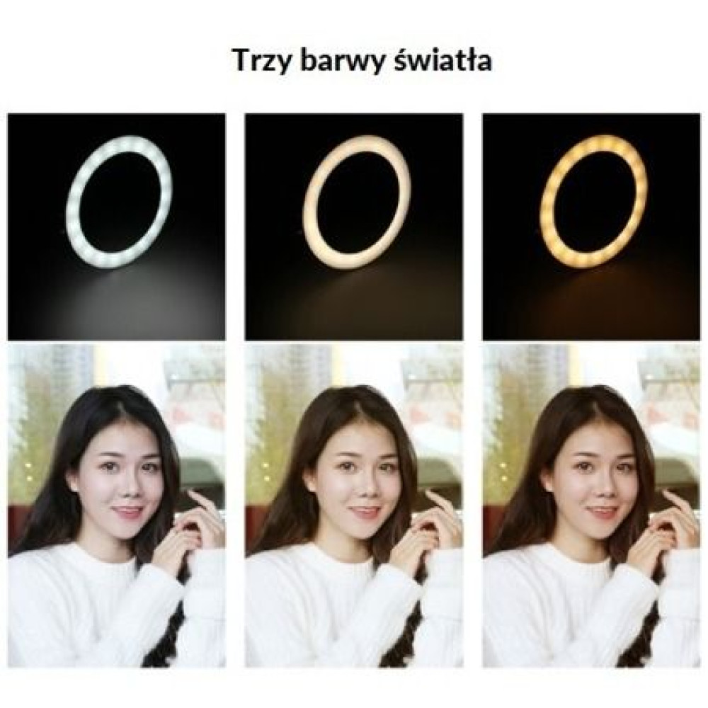 Ring light Led Vlogging Live for Smartphone 4,6 inches
