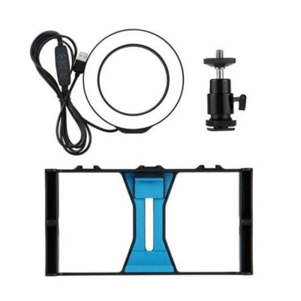 Ring light Led Vlogging Live for Smartphone 4,6 inches