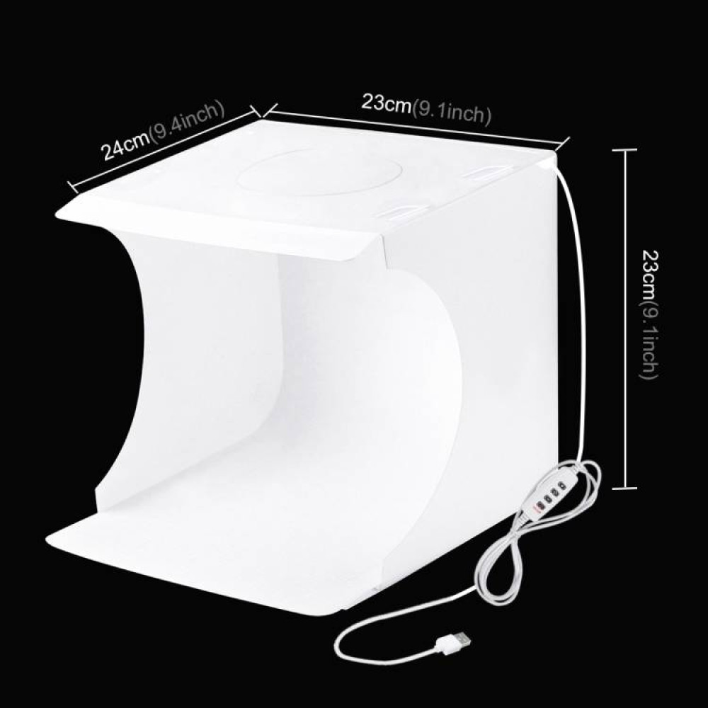 Puluz Φωτογραφικό Στούντιο Προϊόντων με LED Φωτισμό 23x23x24cm
