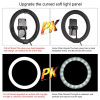 Puluz Ring Light LED 20εκ.με βάση για Γραφείο