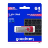 Goodram pendrive 64GB USB 3.2 Twister Κόκκινο