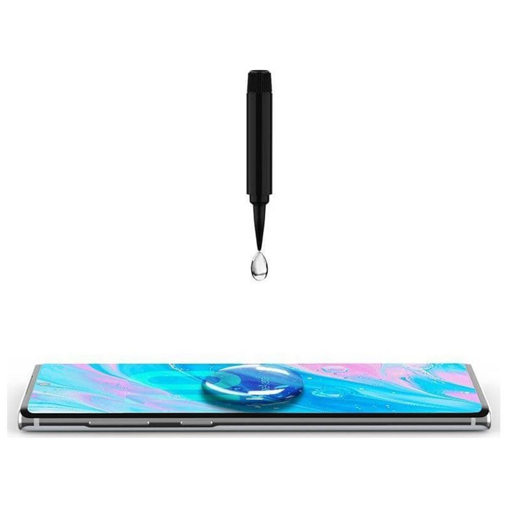 T-MAX UV Glass Samsung + Λάμπα UV Galaxy S21 Ultra Διάφανο