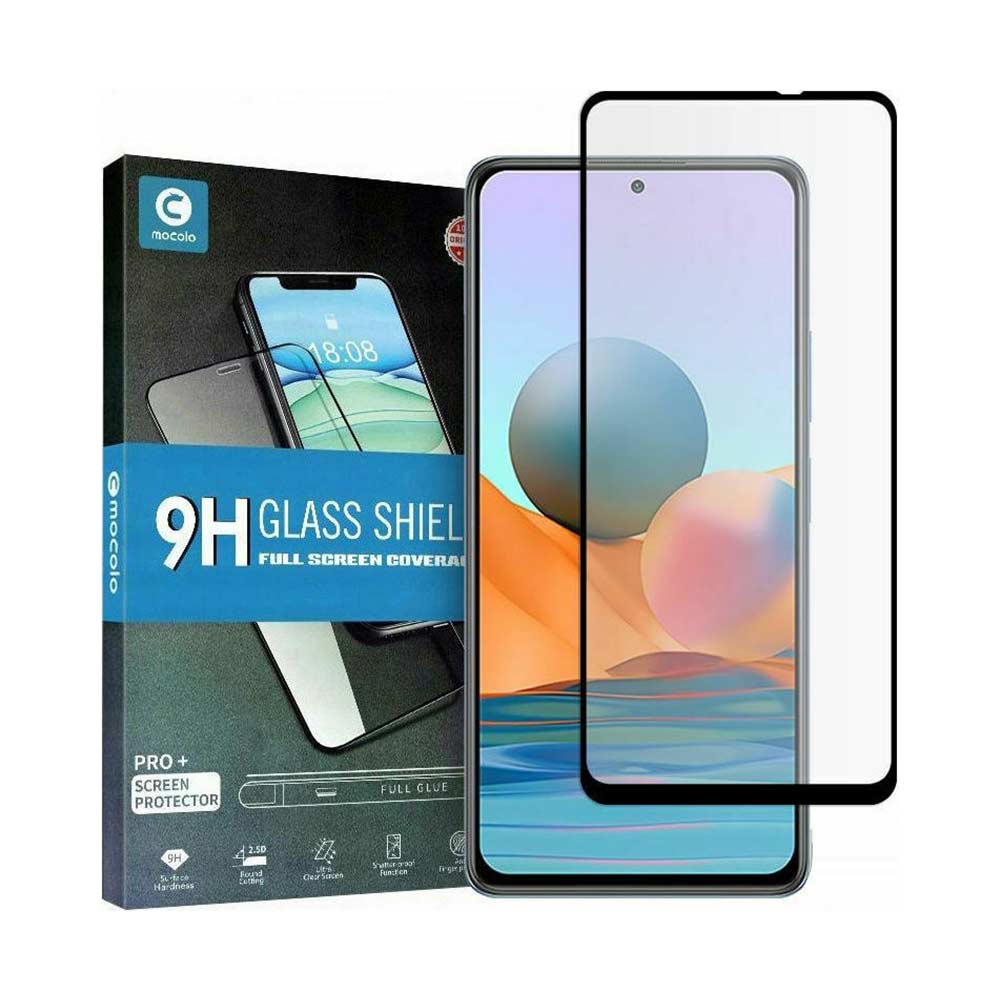 Full Glue 9H Tempered Glass Mocolo TG+ Xiaomi Redmi Note 10 Pro Μαύρο
