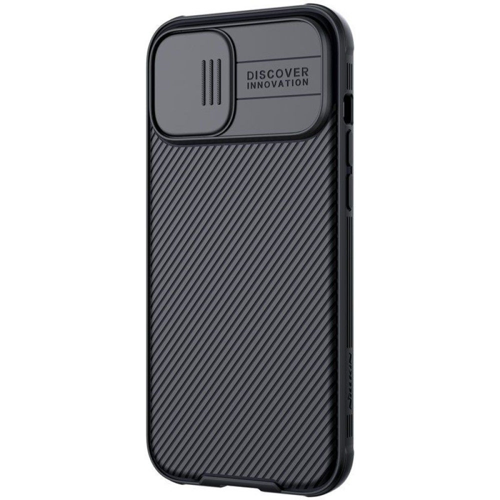 Θήκη Πλαστική Nillkin Camshield Pro Apple iPhone 12 / iPhone 12 Pro Μαύρο