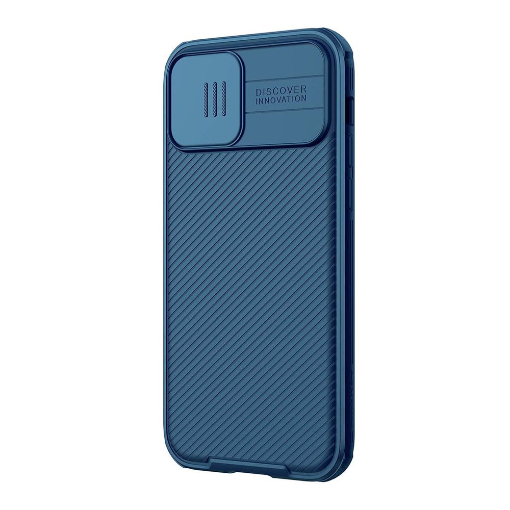 Θήκη Πλαστική Nillkin Camshield Pro Apple iPhone 12 / iPhone 12 Pro Μπλέ