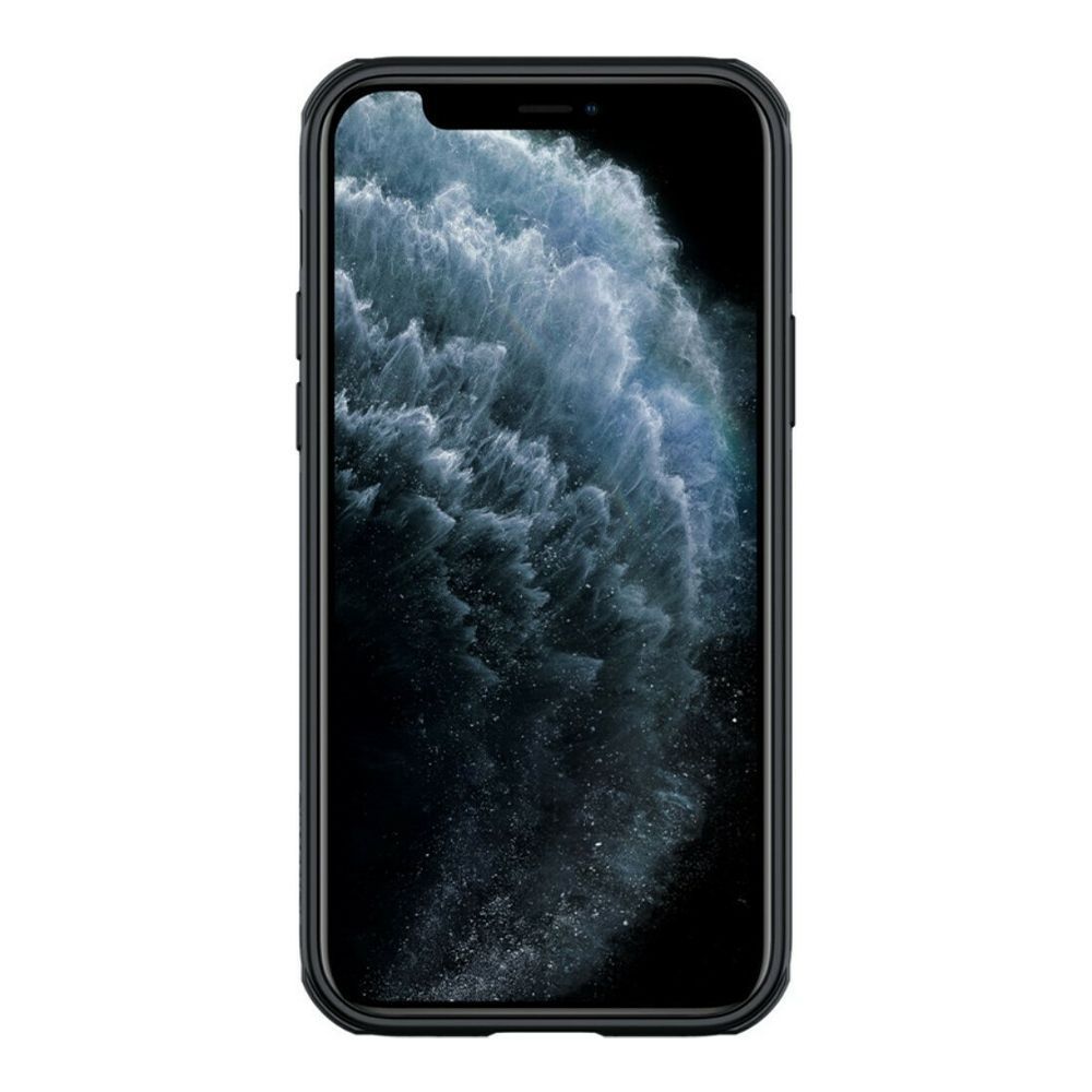 Θήκη Σιλικόνης Nillkin CamShield Silky Apple iPhone 12 / iPhone 12 Pro Μαύρο