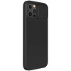 Θήκη Σιλικόνης Nillkin CamShield Silky Apple iPhone 12 / iPhone 12 Pro Μαύρο