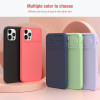 Θήκη Σιλικόνης Nillkin CamShield Silky Apple iPhone 12 / iPhone 12 Pro Μαύρο