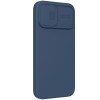Θήκη Σιλικόνης Nillkin CamShield Silky Apple iPhone 12 / iPhone 12 Pro Μπλε Σκούρο