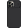 Θήκη Σιλικόνης Nillkin CamShield Silky Apple iPhone 12 Pro Max Μαύρο