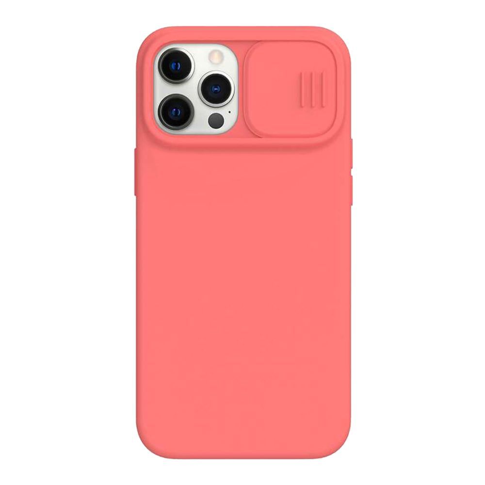 Θήκη Σιλικόνης Nillkin CamShield Silky Apple iPhone 12 Pro Max Ροζ