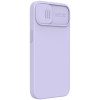 Θήκη Σιλικόνης Nillkin CamShield Silky Apple iPhone 12 / iPhone 12 Pro Λιλά