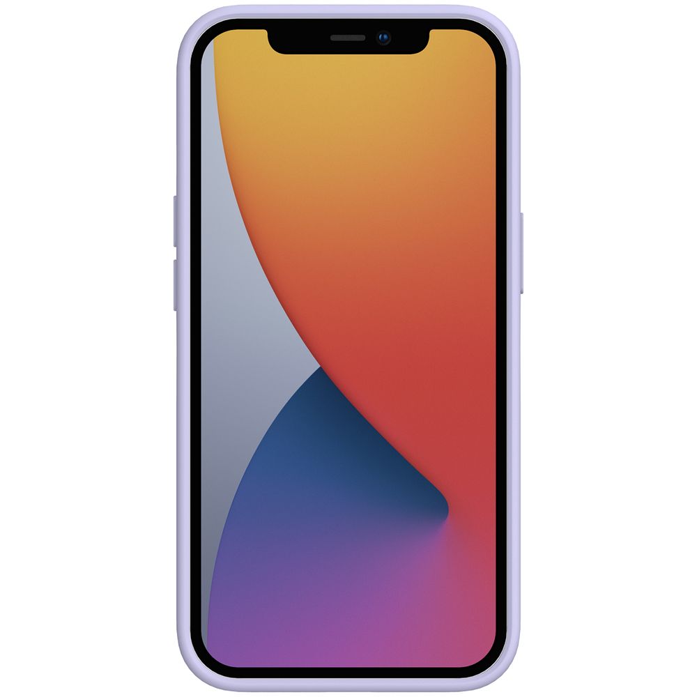 Θήκη Σιλικόνης Nillkin CamShield Silky Apple iPhone 12 / iPhone 12 Pro Λιλά