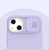 Θήκη Σιλικόνης Nillkin CamShield Silky Apple iPhone 12 / iPhone 12 Pro Λιλά