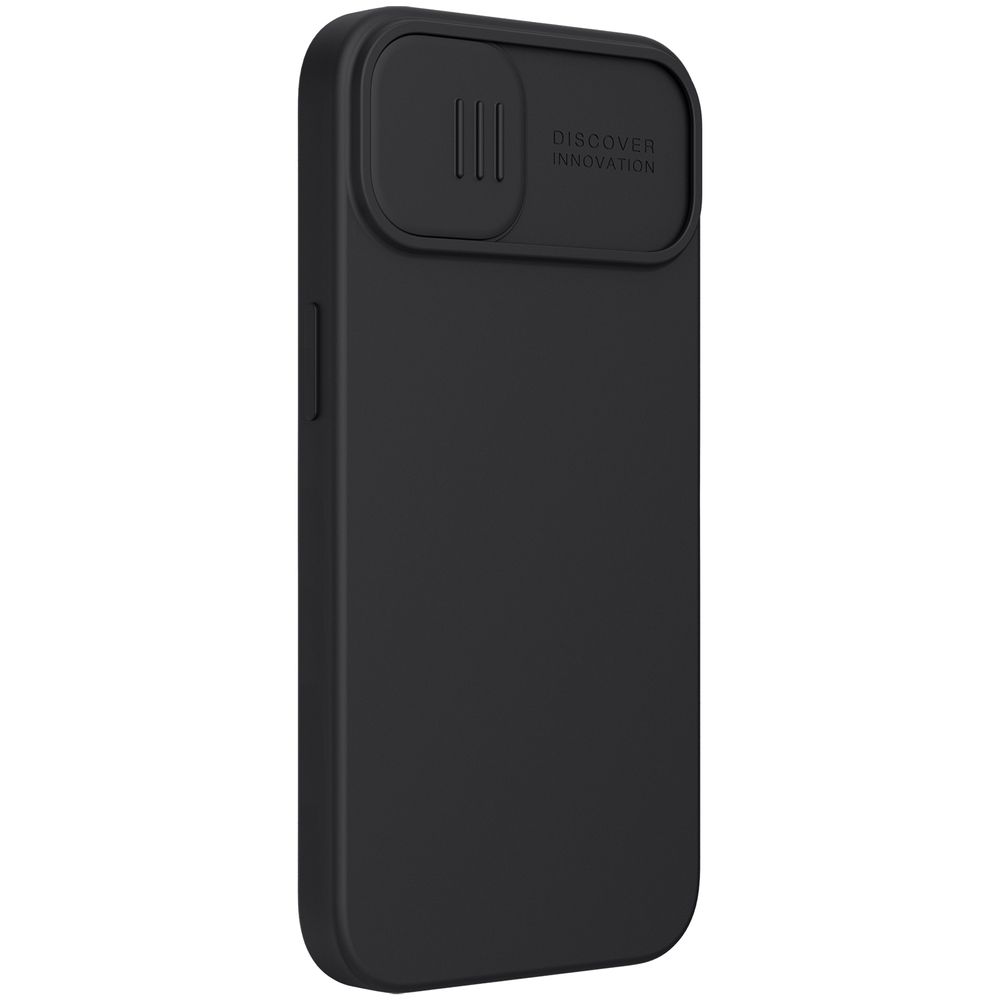 Θήκη Σιλικόνης Nillkin CamShield Silky Apple iPhone 13 Μαύρο