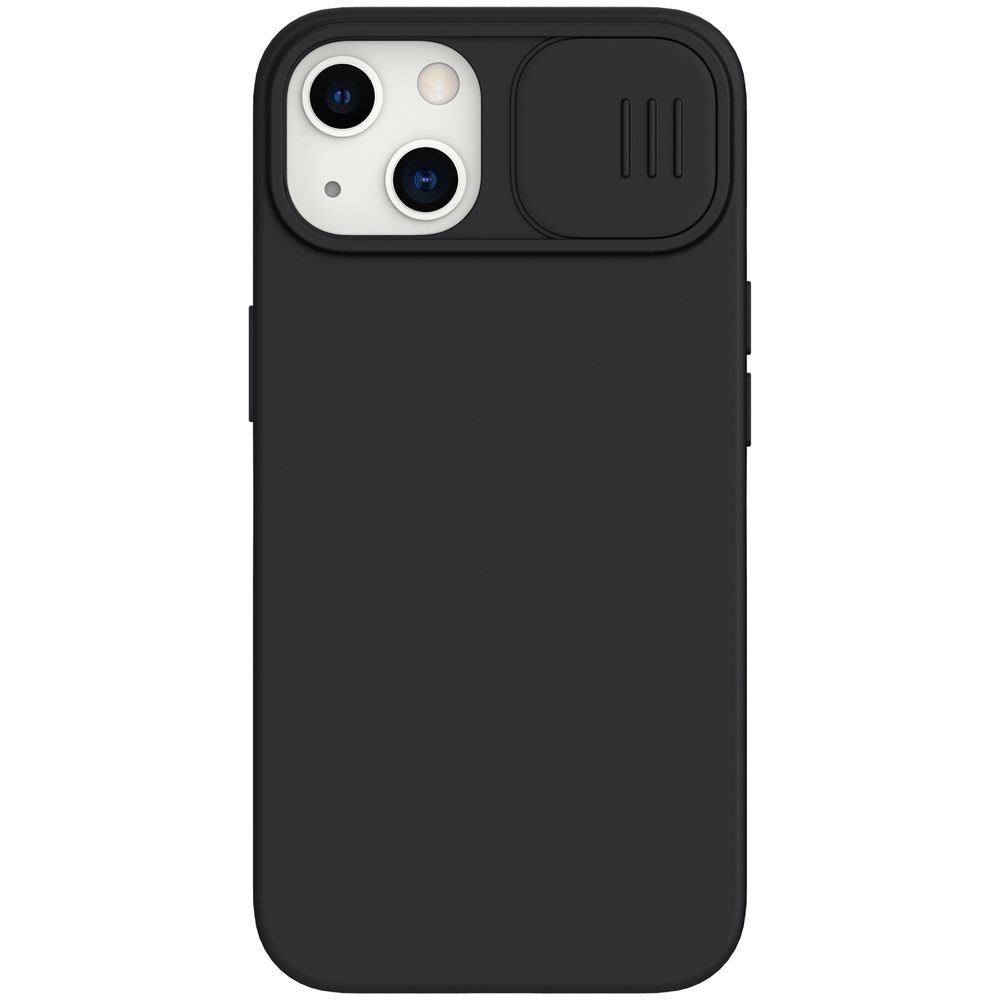 Θήκη Σιλικόνης Nillkin CamShield Silky Apple iPhone 13 Μαύρο
