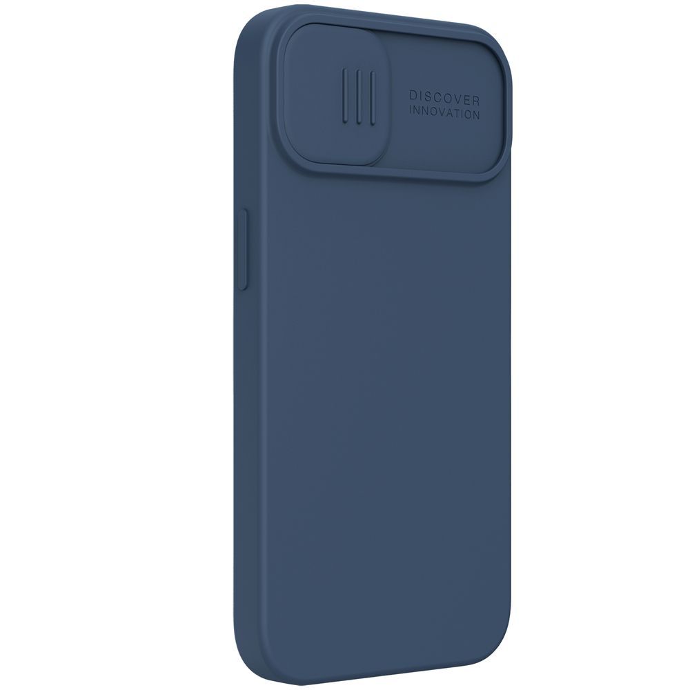 Θήκη Σιλικόνης Nillkin CamShield Silky Apple iPhone 13 Μπλε Σκούρο