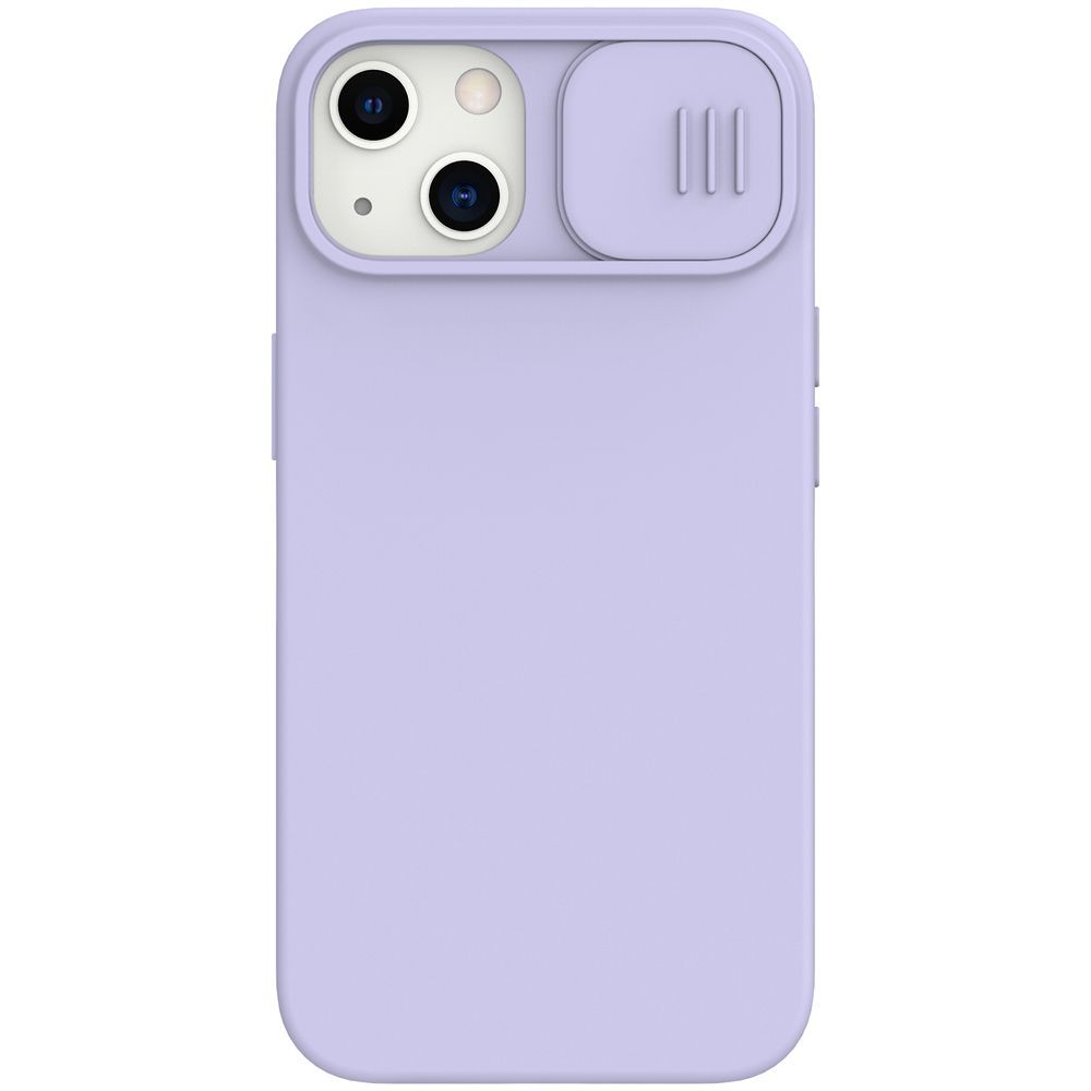 Θήκη Σιλικόνης Nillkin CamShield Silky Apple iPhone 13 Λιλά