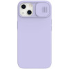 Θήκη Σιλικόνης Nillkin CamShield Silky Apple iPhone 13 Λιλά