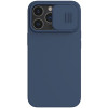 Θήκη Σιλικόνης Nillkin CamShield Silky Apple iPhone 13 Pro Μπλε Σκούρο