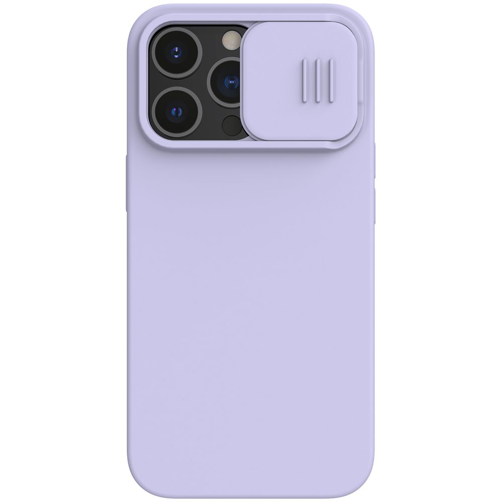 Θήκη Σιλικόνης Nillkin CamShield Silky Apple iPhone 13 Pro Λιλά