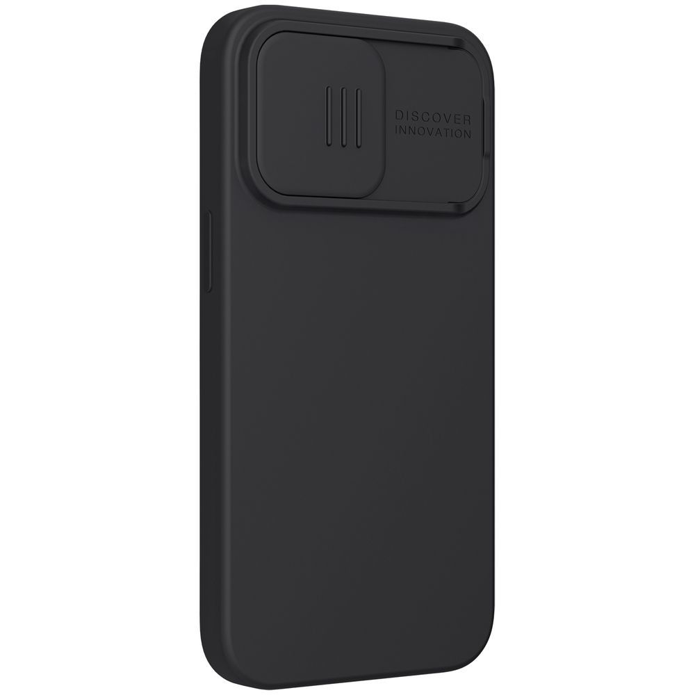 Θήκη Σιλικόνης Nillkin CamShield Silky Apple iPhone 13 Pro Max Μαύρο