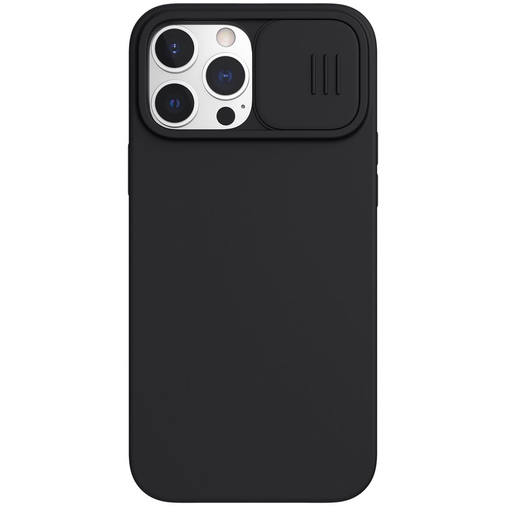 Θήκη Σιλικόνης Nillkin CamShield Silky Apple iPhone 13 Pro Max Μαύρο