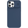 Θήκη Σιλικόνης Nillkin CamShield Silky Apple iPhone 13 Pro Max Μπλε Σκούρο