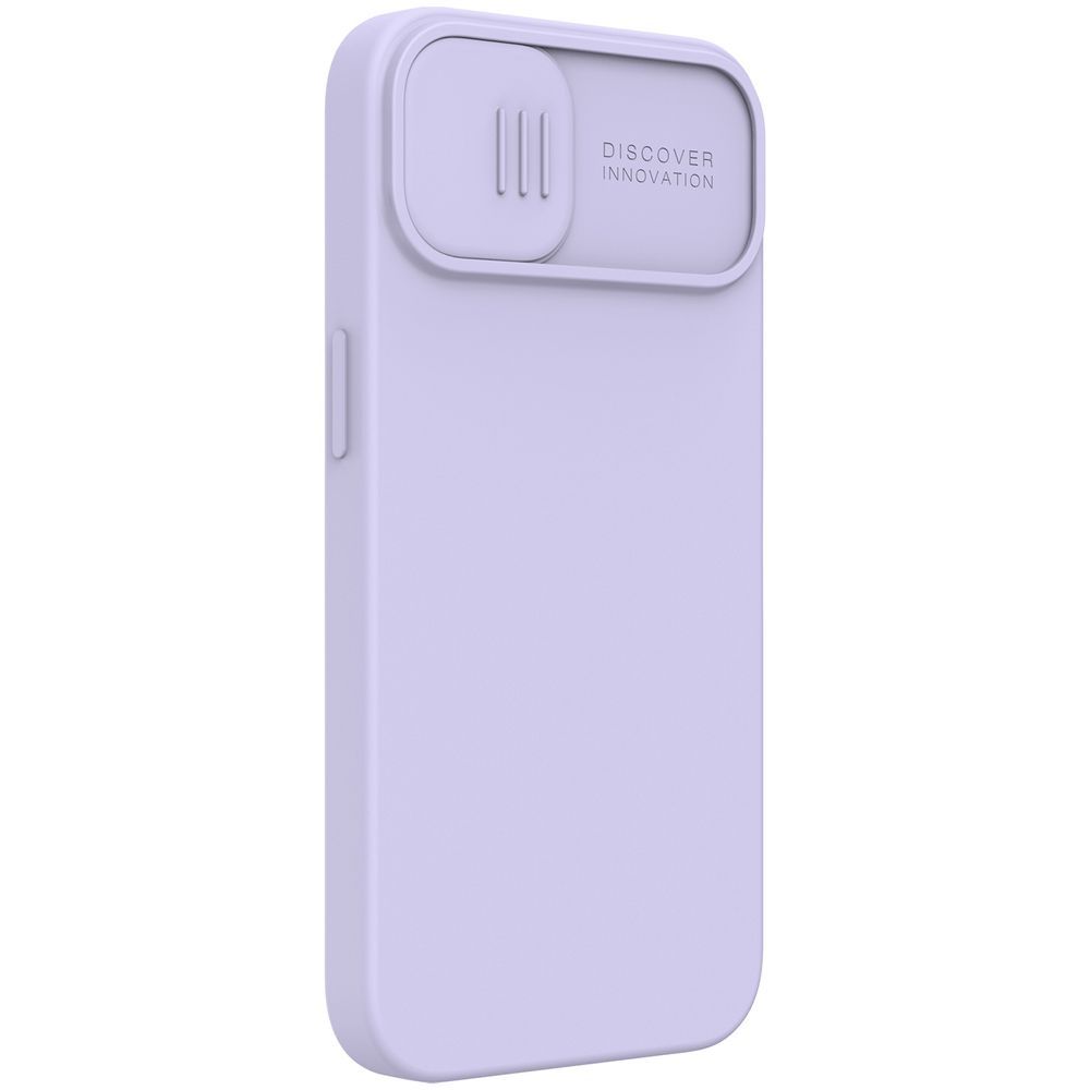 Θήκη Σιλικόνης Nillkin CamShield Silky Apple iPhone 13 Pro Max Λιλά