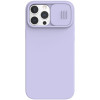 Θήκη Σιλικόνης Nillkin CamShield Silky Apple iPhone 13 Pro Max Λιλά