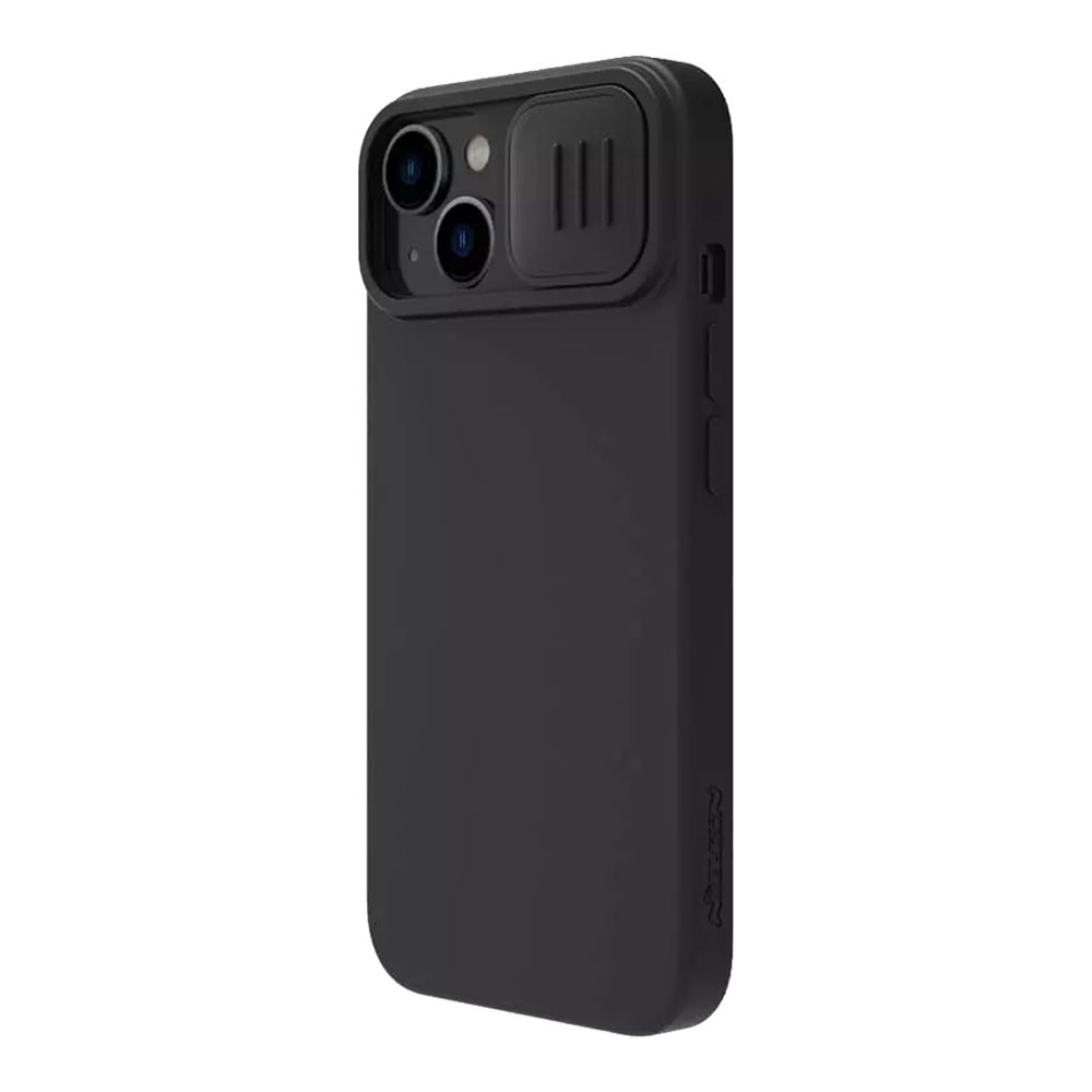 Θήκη Σιλικόνης Nillkin CamShield Silky Apple iPhone 14 Μαύρο