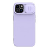 Θήκη Σιλικόνης Nillkin CamShield Silky Apple iPhone 14 Λιλά