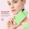 Θήκη Σιλικόνης Nillkin CamShield Silky Apple iPhone 14 Λιλά