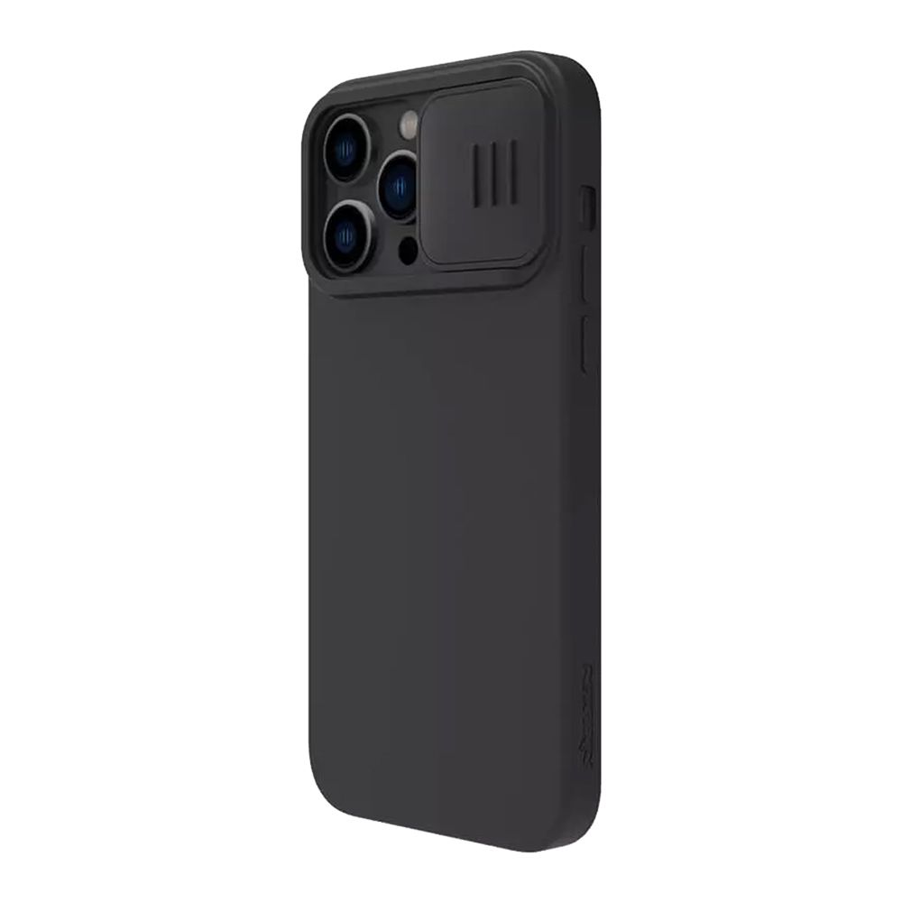 Θήκη Σιλικόνης Nillkin CamShield Silky Apple iPhone 14 Pro Μαύρο