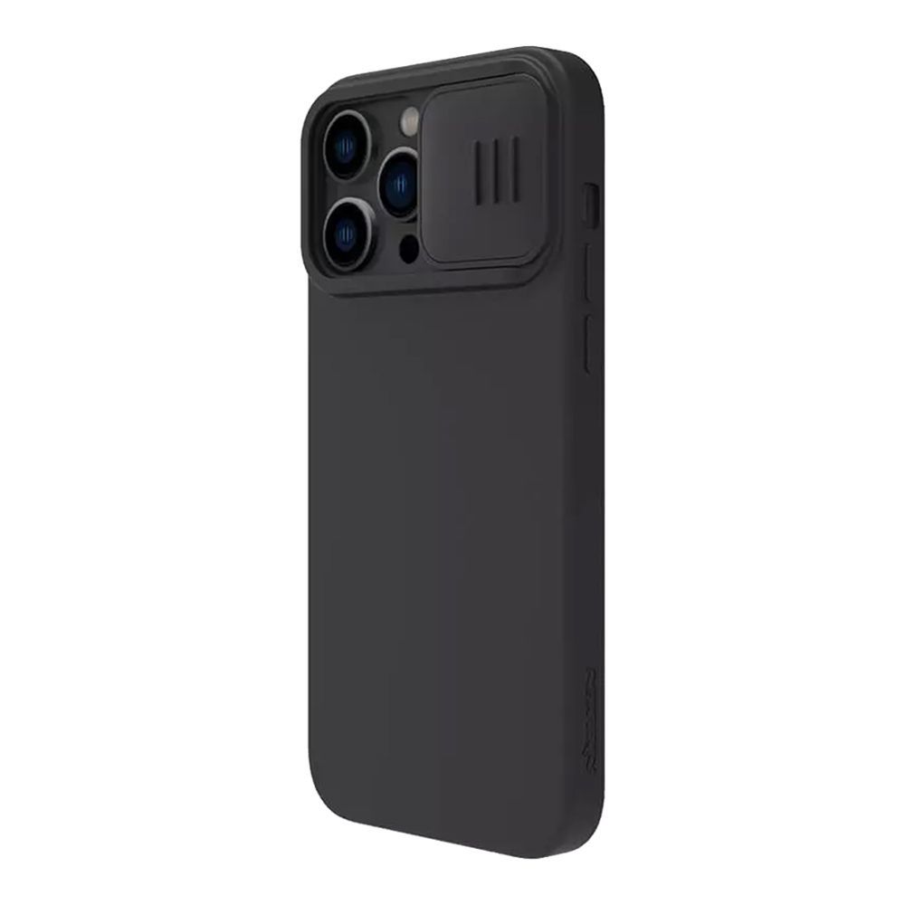 Θήκη Σιλικόνης Nillkin CamShield Silky Apple iPhone 14 Pro Max Μαύρο