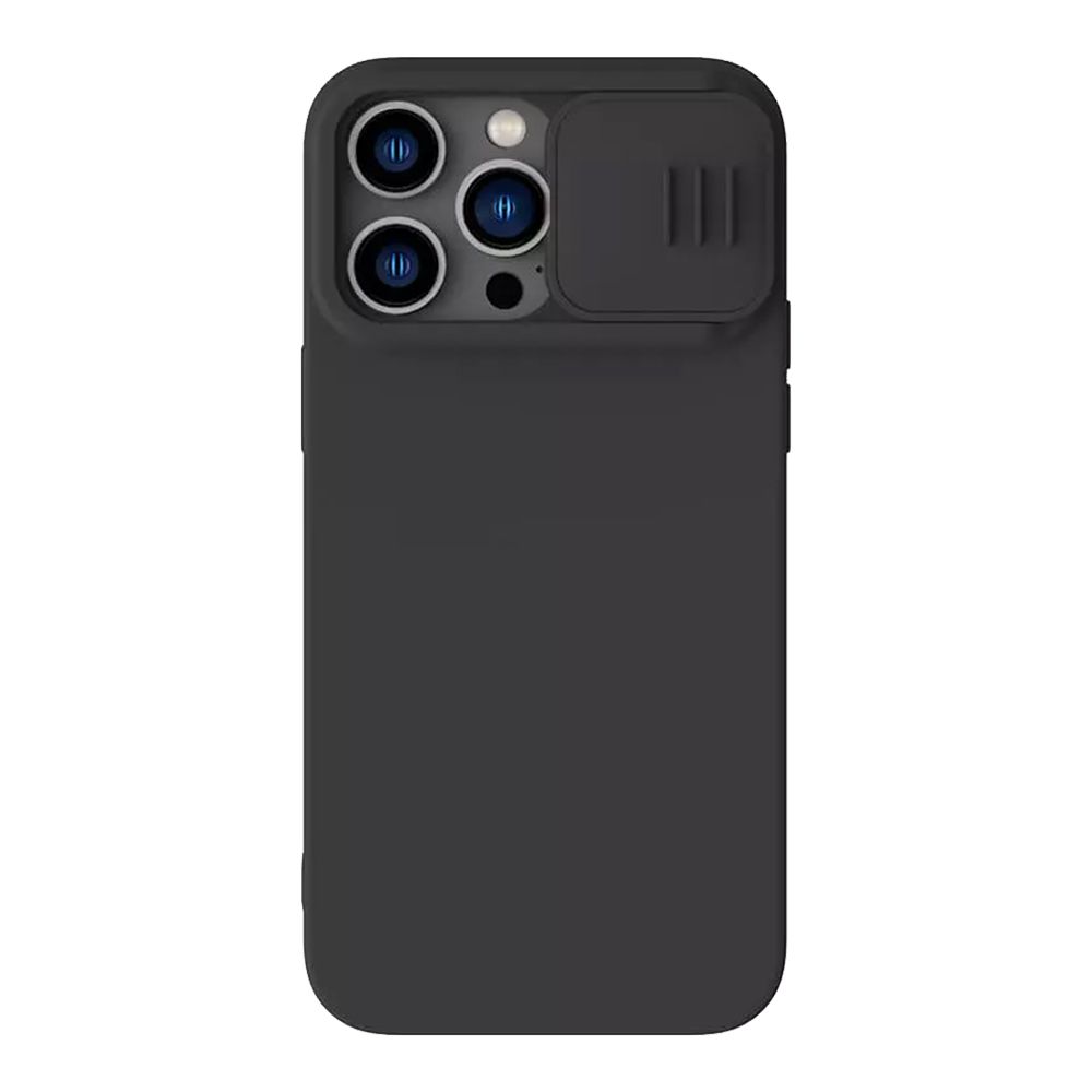 Θήκη Σιλικόνης Nillkin CamShield Silky Apple iPhone 14 Pro Max Μαύρο