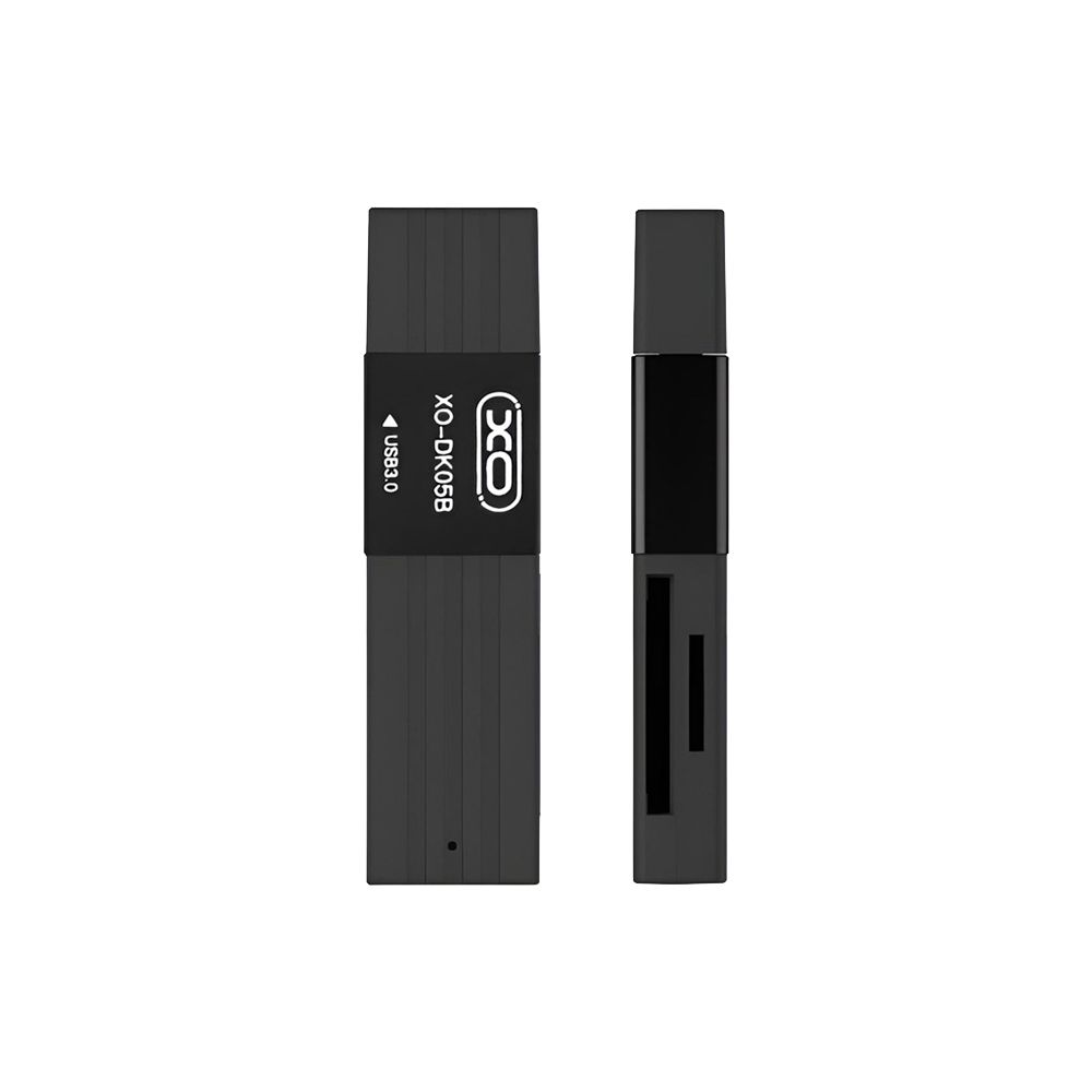 XO Card Reader DK05B USB 3.0 για TF & MicroSD Κάρτες Μαύρο