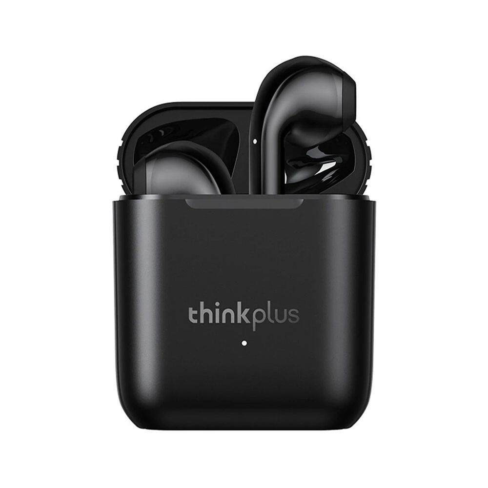 Ακουστικά Bluetooth Lenovo LP2 με Θήκη Φόρτισης Μαύρο
